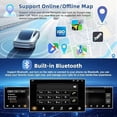 thumbnail image 2 of FENGXIH Android 13 Car Stereo for GMC Envoy 2002-2006, 7" Car Stereo Radio Wireless Apple CarPlay Android Auto Bluetooth Touch Screen Multimedia Player Head Unit with Camera GPS FM,2+32GB, 2 of 11