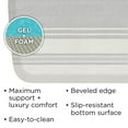 thumbnail image 7 of GelPro Contemporary/Traditional Stripes Gray/White Kitchen Mat, 20 in x 36 in, 7 of 7