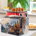 thumbnail image 3 of HELLHERO Wolf Mountain Print Toaster Cover Universal 2 Slice with Drawstring, Dustproof Waterproof Easy to Clean Toaster Cover (11.4"x7.8"x7.4"), 3 of 8