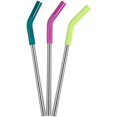 thumbnail image 1 of Klean Kanteen Paille 3 Pack - 10mm - Multi Couleur / Inoxydable Brossé, 1 EA, 1 of 1