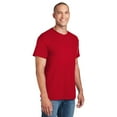 thumbnail image 3 of Gildan DryBlend Short Sleeve T-Shirt for Men, Crew Neck, Classic Fit, Red, S-3XL, 1-Pack, 3 of 5