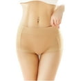 thumbnail image 2 of ZRGHAOYLQ Womens Belly Up Panties High Waisted Liftup Boxer Underwear Hip Padded Boyshorts Briefs Tummy Control Peach Panty Underwear, 2 of 8