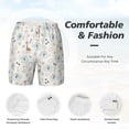 thumbnail image 5 of Lsque Mens Swim Trunks Elephants And Giraffes Pattern - Bathing Suit Compression Liner - Beach Swim Shorts Swimwear - (S-3XL) - Stretch Quick Dry -XX-Large, 5 of 9
