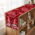 thumbnail image 6 of Table Runners 72 Inches Long Dress Scarves, Valentine's Day Farmhouse Kitchen Table Runner, Coffee Tablerunners, Gnomes Romantic Roses Red Plaid 14x72 Inch, 6 of 9