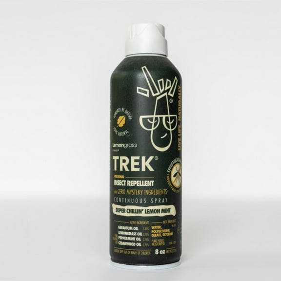 Lemongrass Farms Trek All Natural Insect Repellent, Continuous Spray, 8 oz