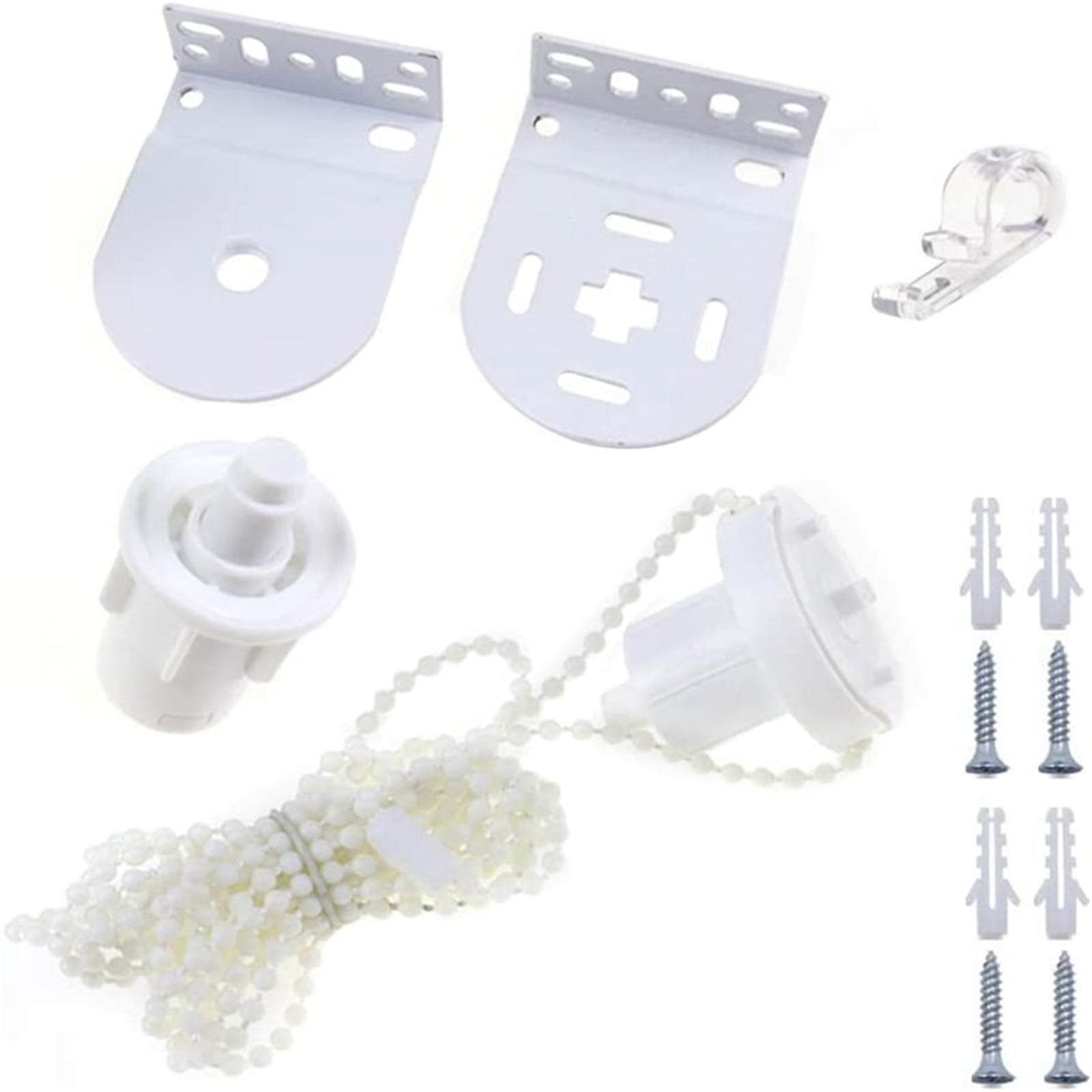32mm PROFFESIONAL HEAVY DUTY WHITE ROLLER BLIND REPAIR KIT FOR SPARES OR PARTS 
