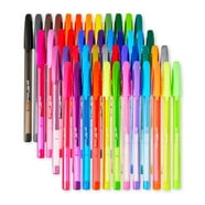 Pen + Gear Retractable Ballpoint Pens, Black Ink, 24 Count - Walmart.com