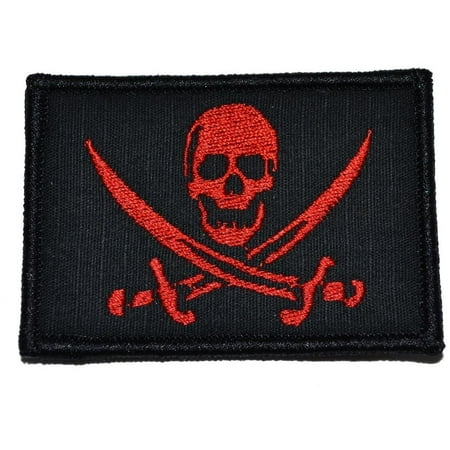 Patch The Pirate Club - Pirate Jolly Roger - 2x3 Patch