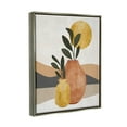 thumbnail image 3 of Desert Sun Geometric Botanicals Botanical & Floral Graphic Art Luster Gray Framed Art Print Wall Art, 3 of 6