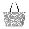thumbnail image 2 of Easygdp Snake Bolsa de Viaje de Playa de Gran Capacidad, Bolsa Tote Perfecta para la Playa, Escapadas de Fin de Semana y Viajes, 2 of 7