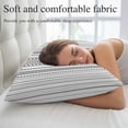 thumbnail image 5 of Black White Striped Queen Pillow Covers, Modern Farmhouse Geometric Soft Breathable Throw Pillow Cases with Invisible Zipper, Decorative Pillowcase Pillows Protectors for Sofa Bed Chair 20"x30", 5 of 9