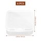 thumbnail image 2 of unbranded 6Ud Caja Transparente Para Guardar Aretes Y Suministros De De Viaje, 2 of 7