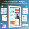 thumbnail image 5 of Apolosign 21.5-inch Smart Digital Calendar & Home Hub - Dual-Mode Family Wall Planner, One-Touch Privacy Photo Shield, Auto-Sync Google/iCloud, Meal & Chore Tracker, Message Board,Brown, 5 of 19