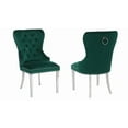 thumbnail image 1 of Canadian Charlotte Green Dining Chair, 1 of 3