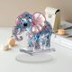 thumbnail image 4 of Bearachild Adornos decorativos de elefantes coloridos para regalos de mamá. Decoración de escritorio con forma de elefante. Decoración del hogar, 4 of 6