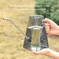 thumbnail image 4 of Baohd ABS Watering Can 1.4L Transparent Detachable Portable Wide Mouth Refillable Scaled Sprayer Sprinkler Tool with Handgrip Green, 4 of 9