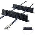 thumbnail image 3 of Fishing Rod Holder ABS Vertical Easy Installation Fit for Garage 4 Rod, 3 of 6