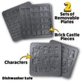 thumbnail image 4 of Waffle Wow Fantasy Castle Waffle Maker: Hornea y Construye Castillo de Waffles O Panqueques con Forma de Ladrillos, Caballeros, Princesas, Dragones y Más, Hierro Eléctrico Antiadherente con 4 Platos E, 4 of 5