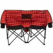 Kuma Outdoor Gear 9706.4079 Kozy Bear Chair, Red & Black