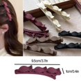 thumbnail image 4 of YooGuoGuo 8pcs Triple Braided Hair Clips with 3 Small Clips for Sectioning Solid Color Alligator Hair Clips for Princess Hairstyle Hair Accssories for Girls Women (4 Pairs), 4 of 7