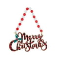 thumbnail image 3 of Lindo letrero navideño Perfecl colgante de madera Estilo A, 3 of 8