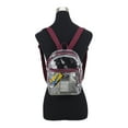 thumbnail image 6 of Eastsport Unisex Clear Mini Backpack, Burgundy, 6 of 6