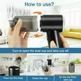 thumbnail image 2 of Handheld Vacuum Cordless, Mini Handheld Vacuum Cleaner 9000Pa USB Rechargeable, Dust Buster, Air Blower and Vacuum Pump 3 in 1, Wet Dry Vacuum Cleaner for Car, Home, Office, Pet Hair Cleaning, Black, 2 of 6