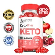 Keto Bites ACV Gummies 1000MG Dietary Supplement 60 Gummys