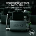 thumbnail image 4 of Razer Huntsman V3 Pro Mini USB-A Optical Esports Keyboard, RGB Chroma, White, 4 of 16