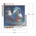 thumbnail image 2 of Diamond 5D DIY Full Round Drill Mosaic Kit Home Decor Art Craft (Pollo), 2 of 9