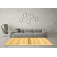 thumbnail image 3 of Ahgly Company Indoor Rectangle Solid Brown Modern Area Rugs, 2' x 5', 3 of 4