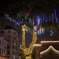 thumbnail image 4 of 1/2/3/4 Set Meteor Shower Rain String Lights Street Fairy Garlands Christmas Tree Decorations for Outdoor New Year Garden Lights, 4 of 5