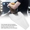 thumbnail image 4 of Hair Washing Tray, Comfortable Shampoo Rinse Tray, Durable Old People For  People White, 4 of 8
