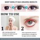 thumbnail image 4 of EELHOE Mascara Black Curl Eyelashes Naturally Beautiful Mascara Nourishing Traceless Slimming Mascara B, 4 of 5