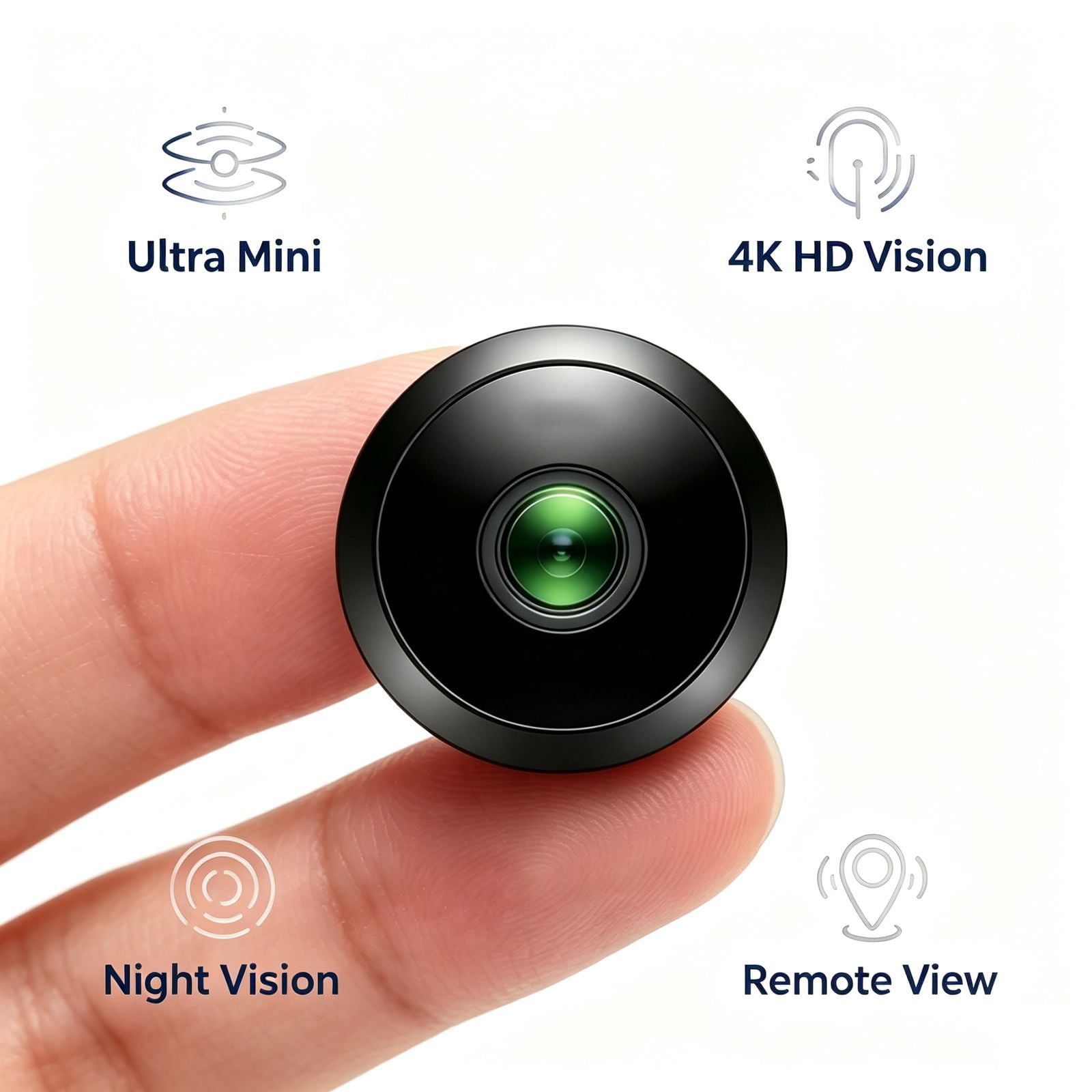 Z1 Wireless WiFi Security Camera Home Indoor Outdoor Camera House Cam 1080P Car Camaras Smart Camera Baby for Hous Home Office Outdoor Mobile APP Remote Security No Need