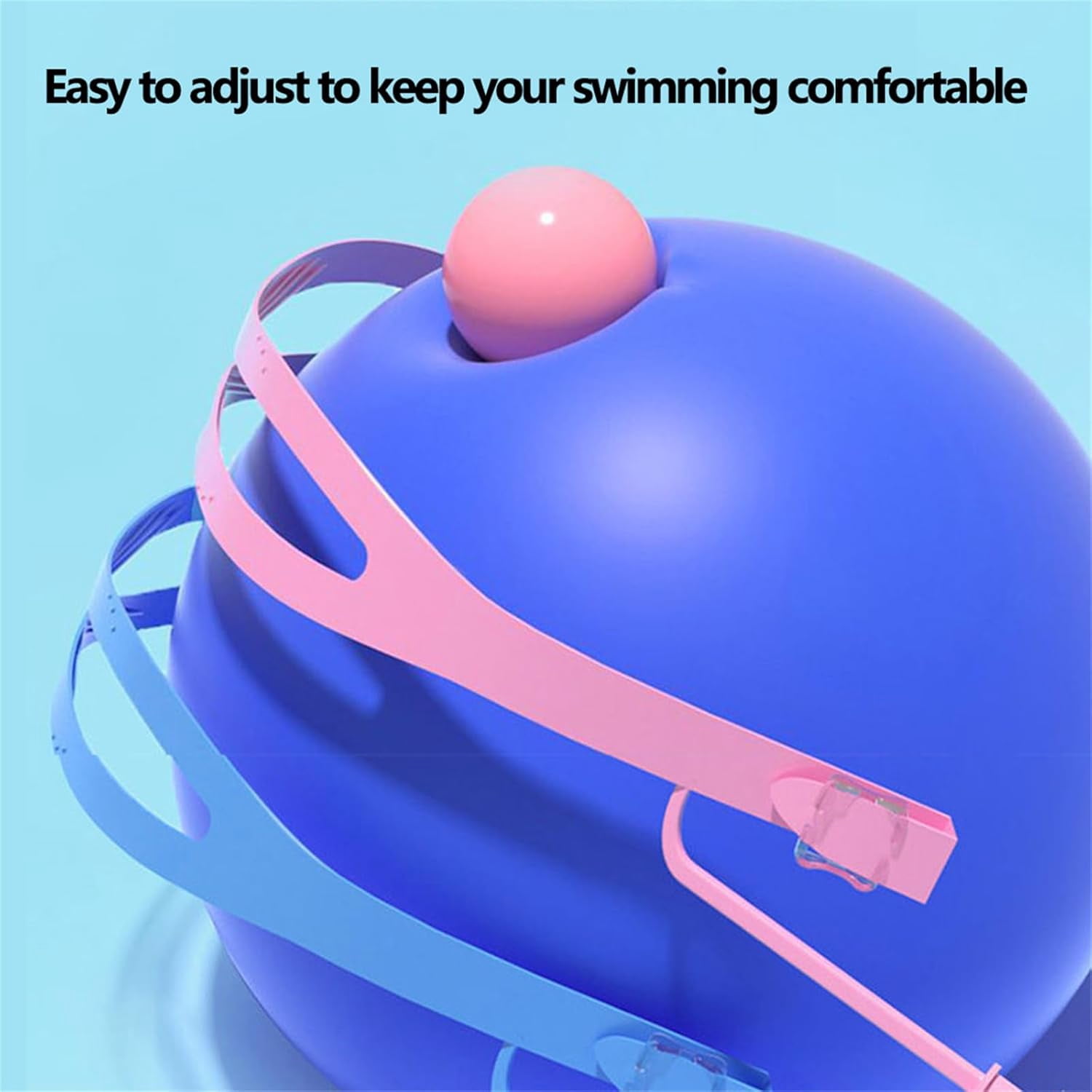 My Cool Summer Clip on Goggles, HD Waterproof and Anti-Fog Swimming Goggles for Ages 2-14