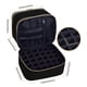 thumbnail image 4 of Organizador de esmalte de uñas UOZL portátil de doble capa negro, 4 of 9