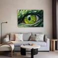 thumbnail image 5 of A Mystical Dragon's Eye, Featuring A Green Iris With A Black Pupil Canvas Poster Bedroom Decor Sports Landscape Office Room Decor Gift,Frame-style,08x12inch(20x30cm), 5 of 8