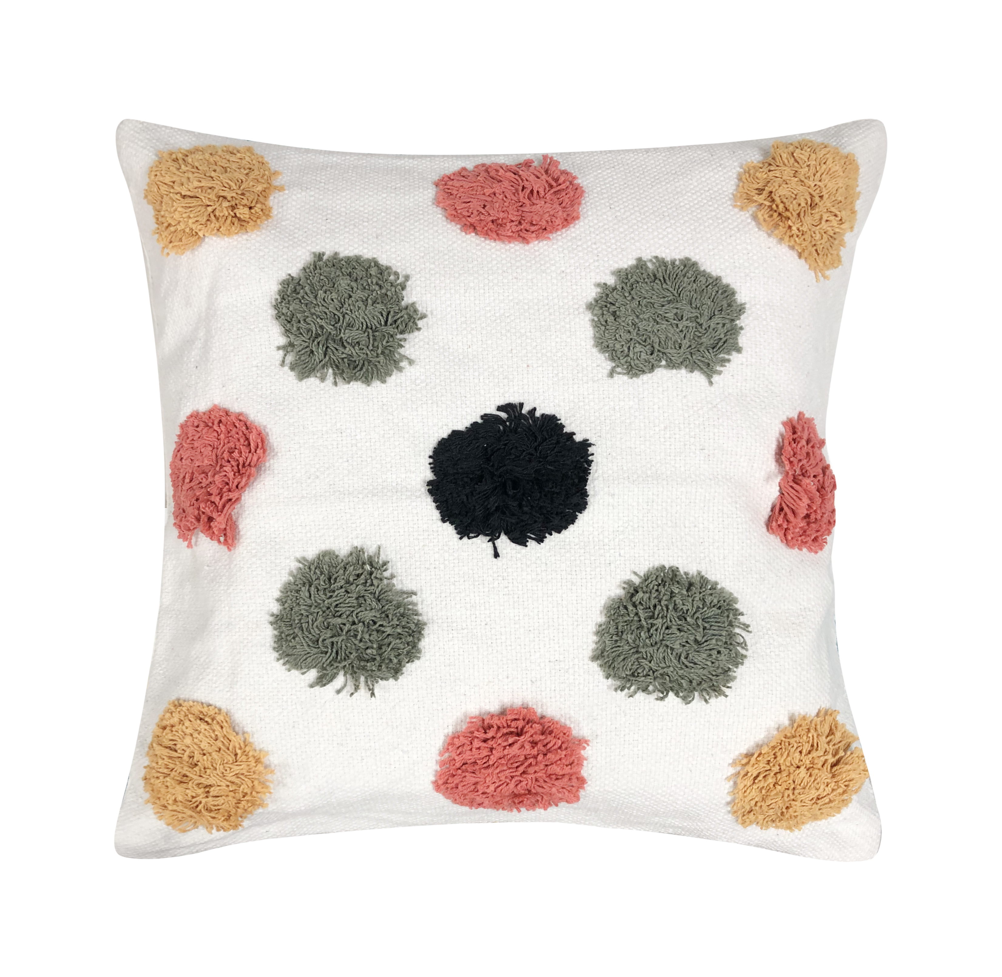 Grove Tufted Throw Pillow 20x20 Multi