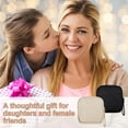 thumbnail image 5 of 2Pcs Menstrual Period Bags for Teen Girls, Sanitary Napkin Storage Bag,  Portable Sanitary Pad Storage Bag, Leather First Period Pouch, Feminine Nursing Pad Holder for School, Women, Ladies, 5 of 8
