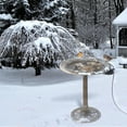 thumbnail image 4 of Bird Bath Heater For Outdoors In Winter Birdbaths Deicer With Thermostatically Controlled For Patio Yard Lawn, 4 of 7