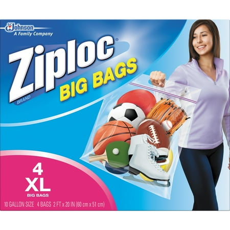 Ziploc Pinch And Seal Storage Bags Xl 10 Gallon 4