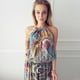 thumbnail image 3 of Vestido HUOGUO para verano, vintage, bohemio, maxi, fiesta de noche en la playa, 3 of 5