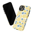 thumbnail image 3 of Lemon & Blueberry Watercolor Phone Case, Fresh Citrus & Berry Pattern iPhone Cover, Bright Summer Design for iPhone 16 15 14 13 12 11 Pro Plus Max Mini, 3 of 6