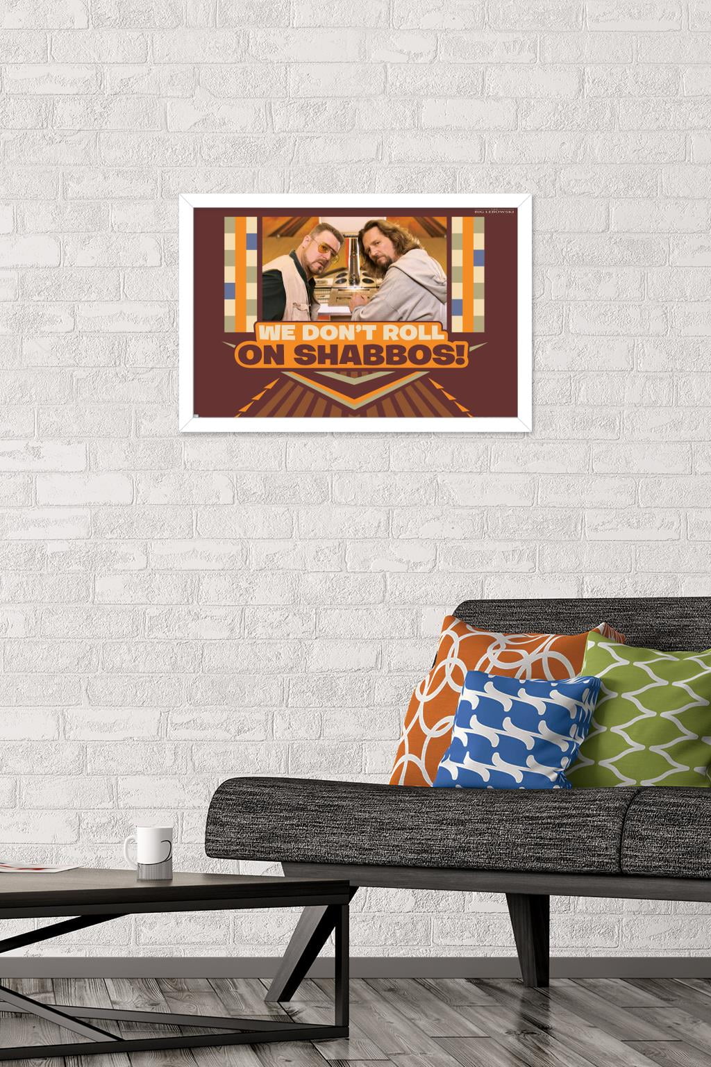 The Big Lebowski - Shabbos Wall Poster, 14.725" x 22.375", Framed