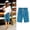 Light Blue, variant on Swuxness Women Straight Leg Half Shorts Pants, Spring and Summer Casual Pants, Ladies Solid Color Loose Sports Comfortable Drawstring Half Pants with Pockets Light Blue, XL