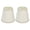 Beige, variant on BIMZUC 2 Pcs Double Small Lamp Shade Clip On Bulb Comfortable Material Barrel Fabric Lampshade for Table Chandelier Wall Lamp PX07