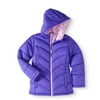 Girls' Quilted Bubble Jacket