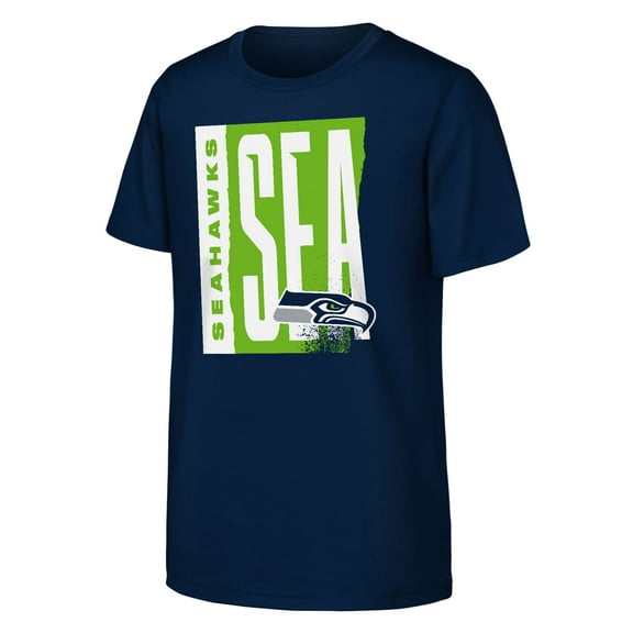 Youth Outerstuff College Navy Seattle Seahawks Tear It Up T-Shirt