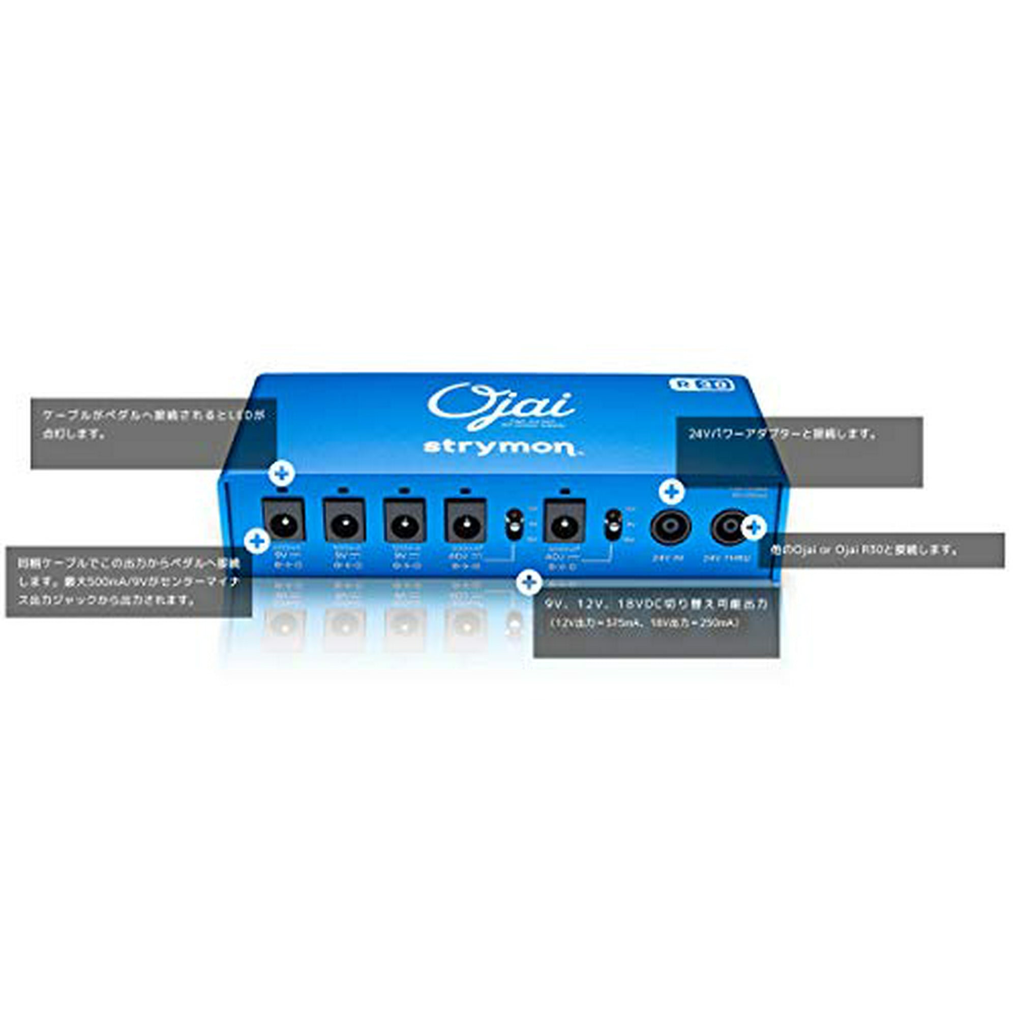 strymon ojai r30 セット パワーサプライ DCケーブル strymon Ojai-X